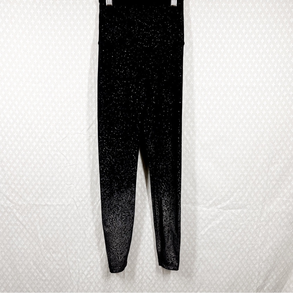 Beyond Yoga Black Speckled Ombré High Rise‎ Leggings Activewear Workout